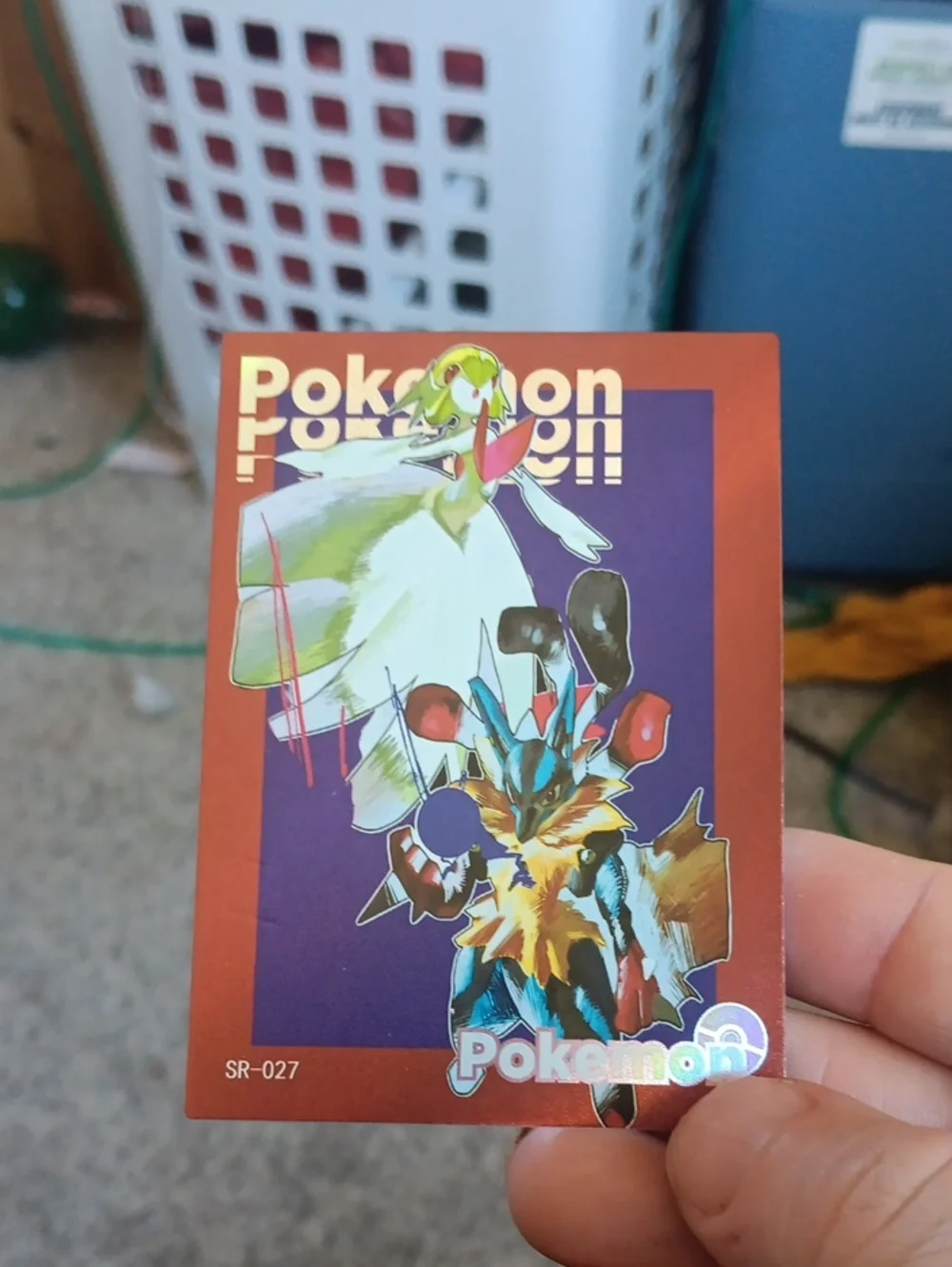 Pokemon Art Card - Red and Purple Accents